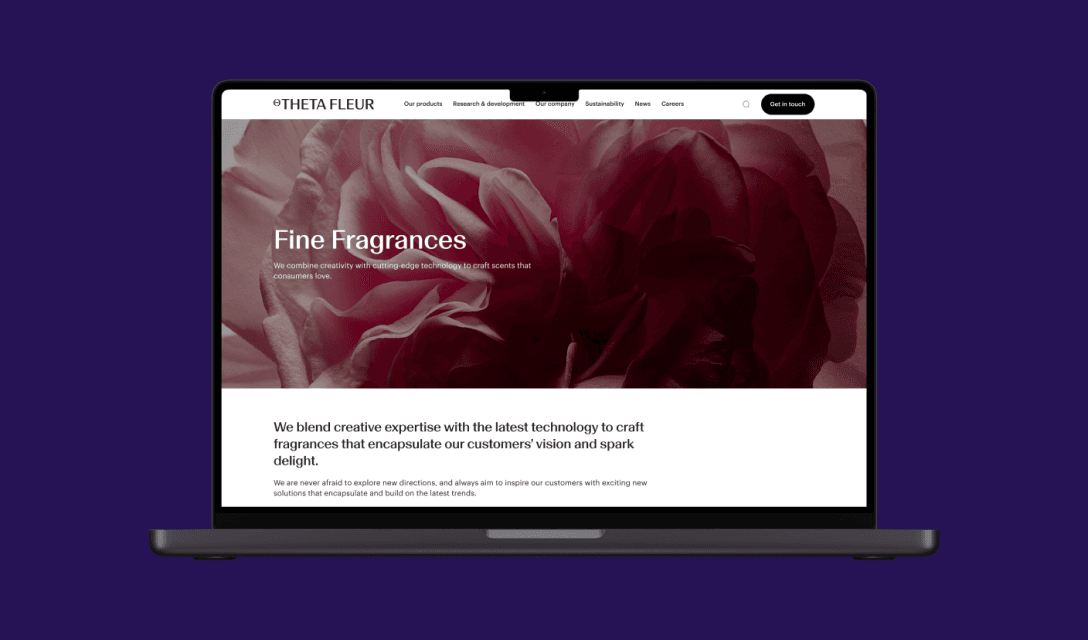 Theta Fleur launches new company website